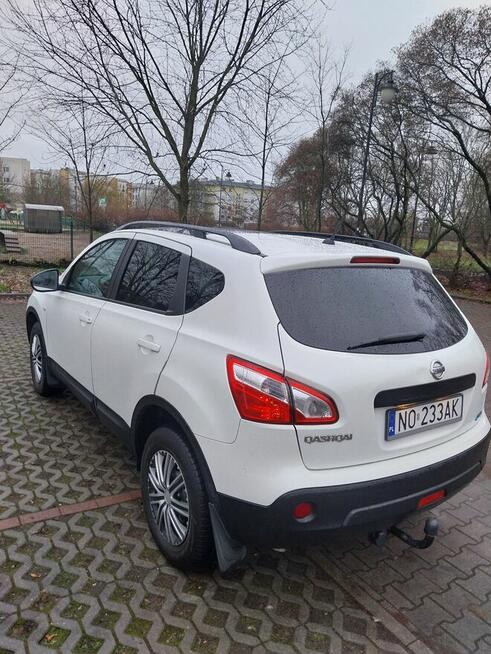Nissan 1.6 Qashqai 1,6 HDI 2014rej. PANORAMA DACH biała perł Bydgoszcz - zdjęcie 5