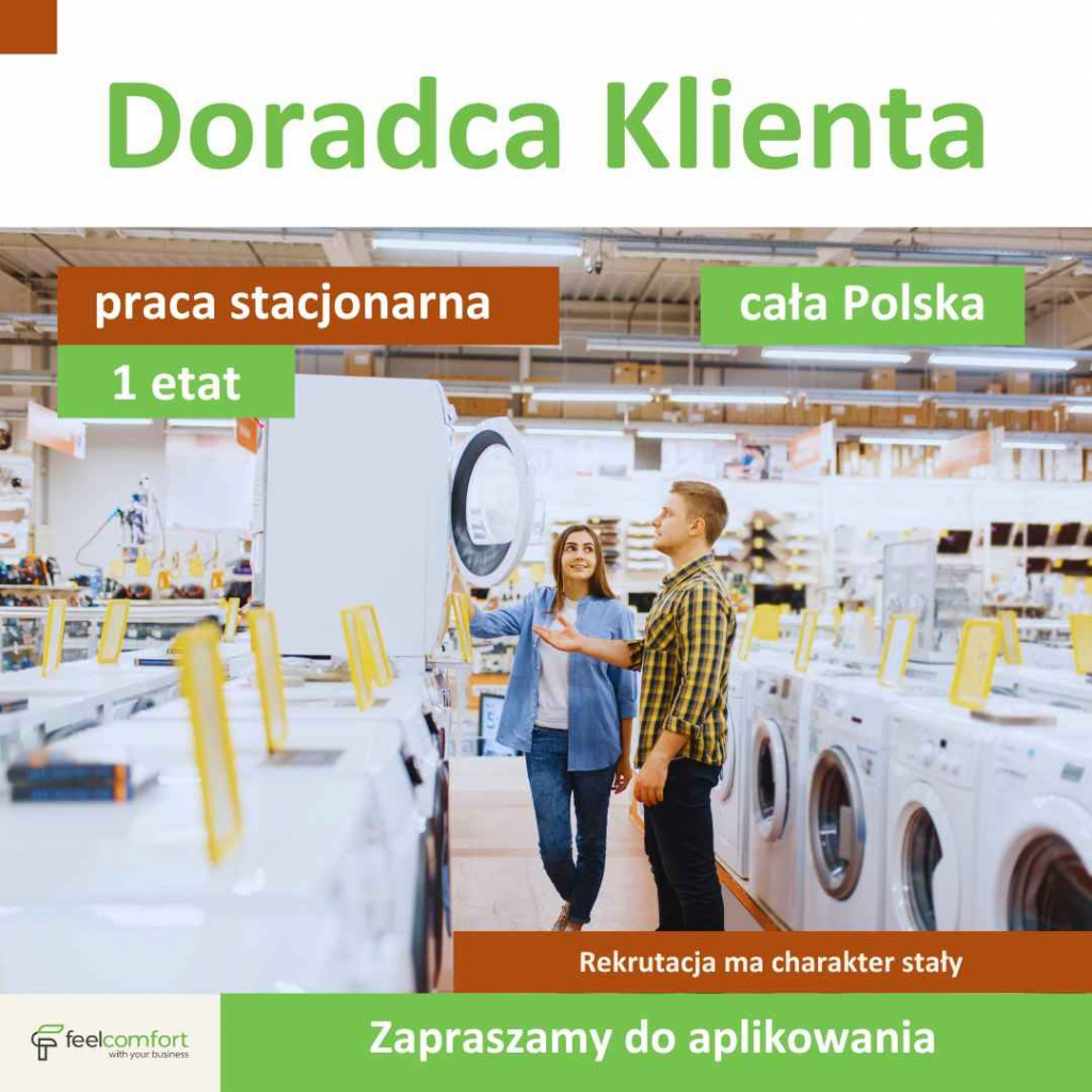 Doradca Klienta - salon sprzedaży - praca stacjonarna - Poznań Stare Miasto - zdjęcie 1
