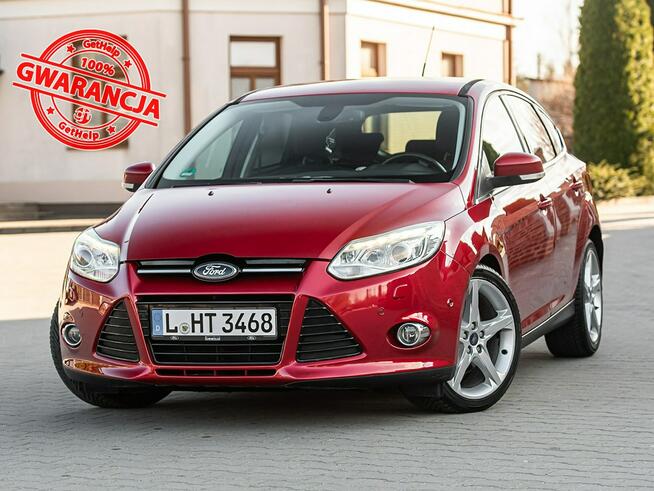 Ford Focus Titanium + ! 1.6i 150KM Manual ! Full Opcja ! Opłacony ! Zwoleń - zdjęcie 1