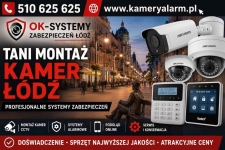 Tani montaż kamer Łódź – Monitoring Domu, Firmy, Działki, Sklepu, CCTV
