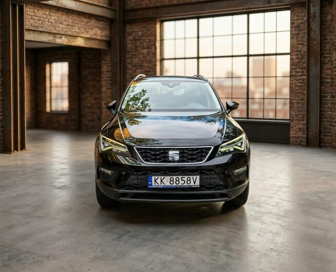 Seat Ateca Bezwypadkowy Rok Gwarancji Virtual Full LED rej 2020 Kraków - zdjęcie 2
