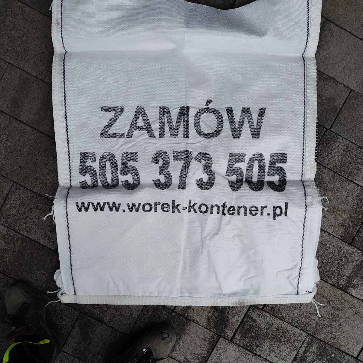 Worek Big Bag 1m3 Wywóz gruzu Zabrze Katowice Tychy Zabrze - zdjęcie 1