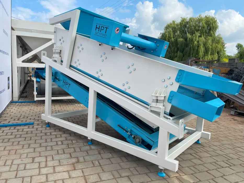 Przesiewacz wibracyjny GV-500 z przenośnikiem taśmowym Bytom - zdjęcie 3