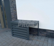 Osłona klimatyzatora pompy ciepła 80x40x70 cm niepełna zabudowa GP297 Jarocin - zdjęcie 9