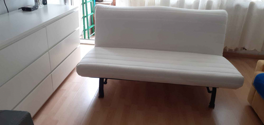 Sprzedam rozkladana lezanke typu Ikea:1,4m×2,0m,z pokrowcem (szary) Podgórze - zdjęcie 2