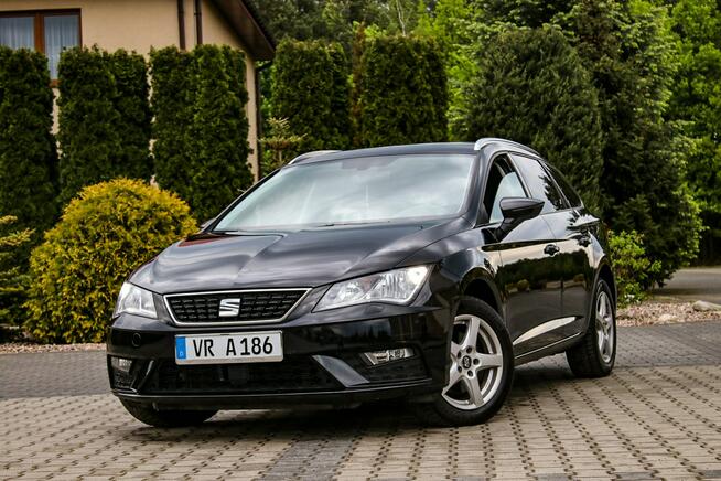 Seat Leon 150KM Rada Nawigacja CarPlay Podgrzewane Fotele Klimatronik Ostrów Mazowiecka - zdjęcie 9
