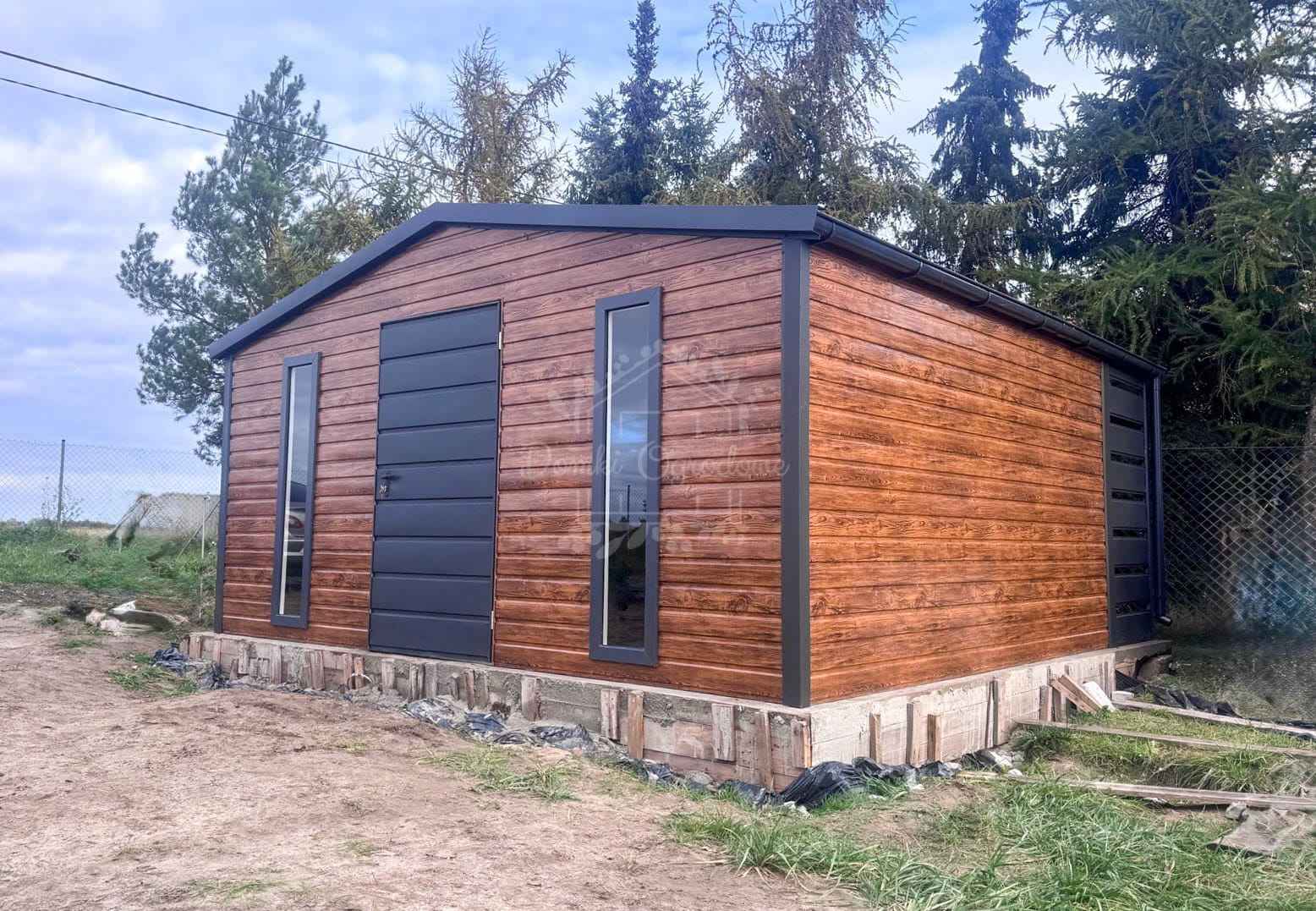 Schowek - domek ogrodowy 4x3m drewnopodobny dwuspadowy - rynny ID1113 Kwidzyn - zdjęcie 2