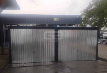 Garaż blaszany 6x5 2x Brama uchylna ocynk  spad w tył GB177 Augustów - zdjęcie 3