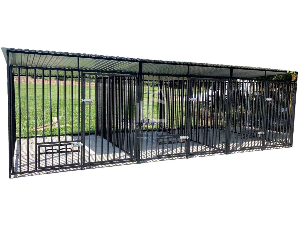 Kojec dla Psa 3w1 6x2m Klatka XXL 3 stanowiska ID572 Włocławek - zdjęcie 1