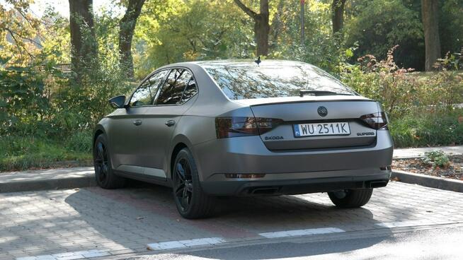 Skoda Superb 2.0 L&amp;K Sleeper! folia mat, jak nowy Łódź - zdjęcie 8