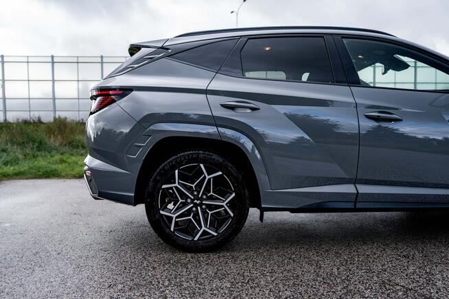Hyundai Tucson N Line 1.6 T-GDI Hybrid, Salon PL, Bezwyp., Serwis ASO Warszawa - zdjęcie 8