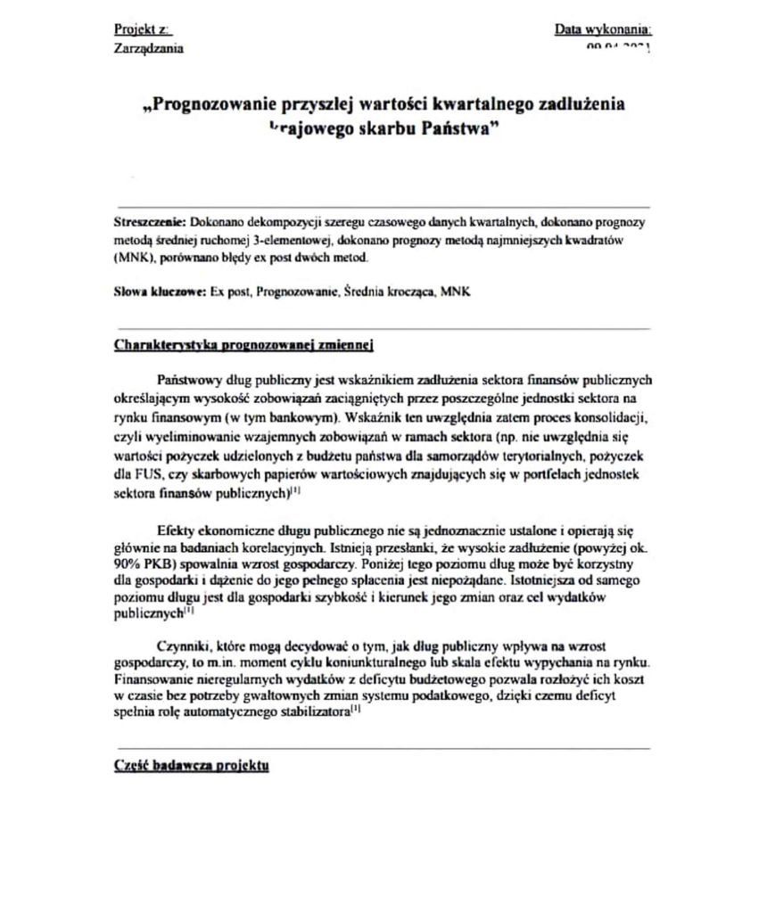 Prace i projekty zaliczeniowe - Studia cała Polska Bemowo - zdjęcie 5