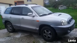 Hyunday Santa fe Diesel 4x4 części, koła, skórzana tapicerka