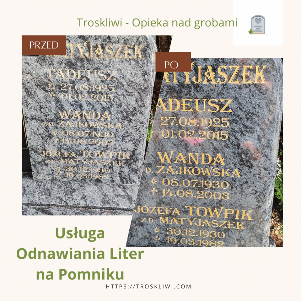 Sprzątanie grobów Nysa Nysa - zdjęcie 1