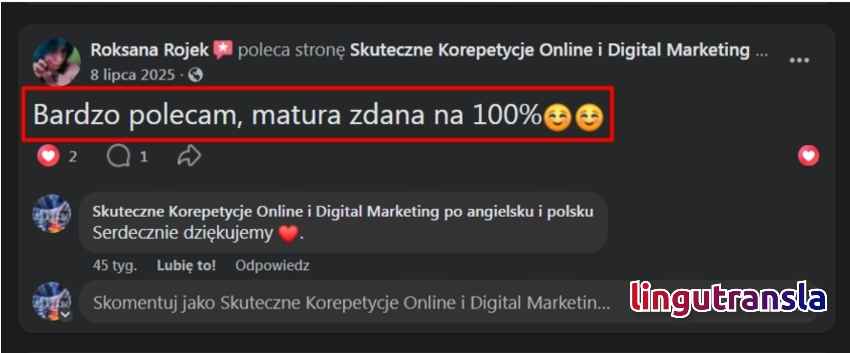 Tanie i Skuteczne Korepetycje: angielski, polski, matematyka itp. Śródmieście - zdjęcie 1