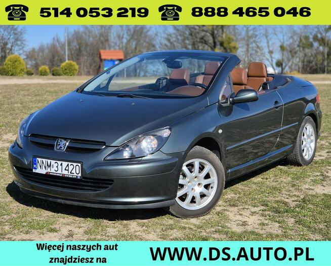 Peugeot 307 CC • benzyna • KABRIOLET • KAMERA COFANIA • ALU • KLIMA Nowe Miasto Lubawskie - zdjęcie 4