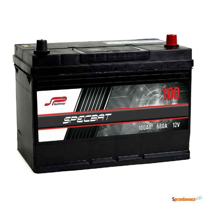 Akumulator Specbat 100Ah 680A EN Japan Prawy Plus Łomża - zdjęcie 1
