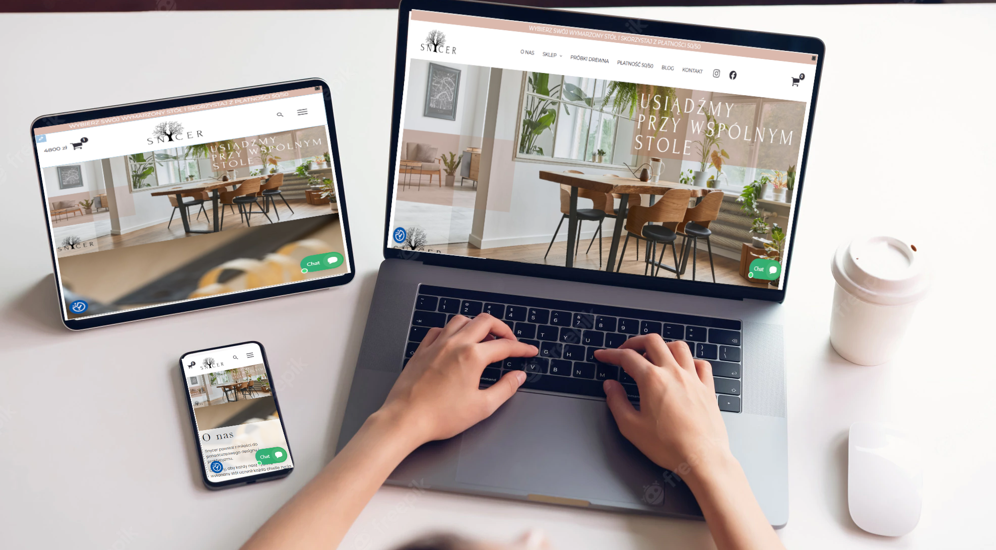 Strona, Sklep internetowy SHOPER,  Wordpress ,  WooCommerce, Presta Mokotów - zdjęcie 5