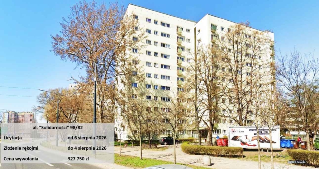 Kawalerka, Solidarności, Licytacja komornicza Wola - zdjęcie 3
