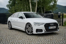 Audi A6 S Line Quattro Gletscherweiss Metallic CarPlay Gwarancja FV Kraków - zdjęcie 3