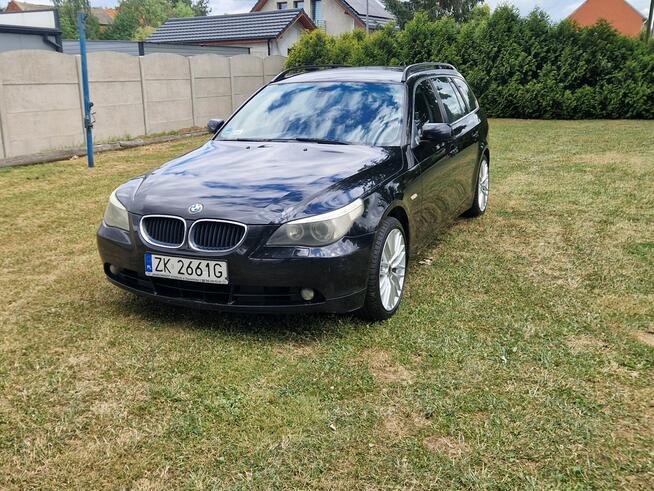 BMW 525 E61 2.5d 177KM Bixenon Alu18 Manual Raty Zamiana Strobice - zdjęcie 2