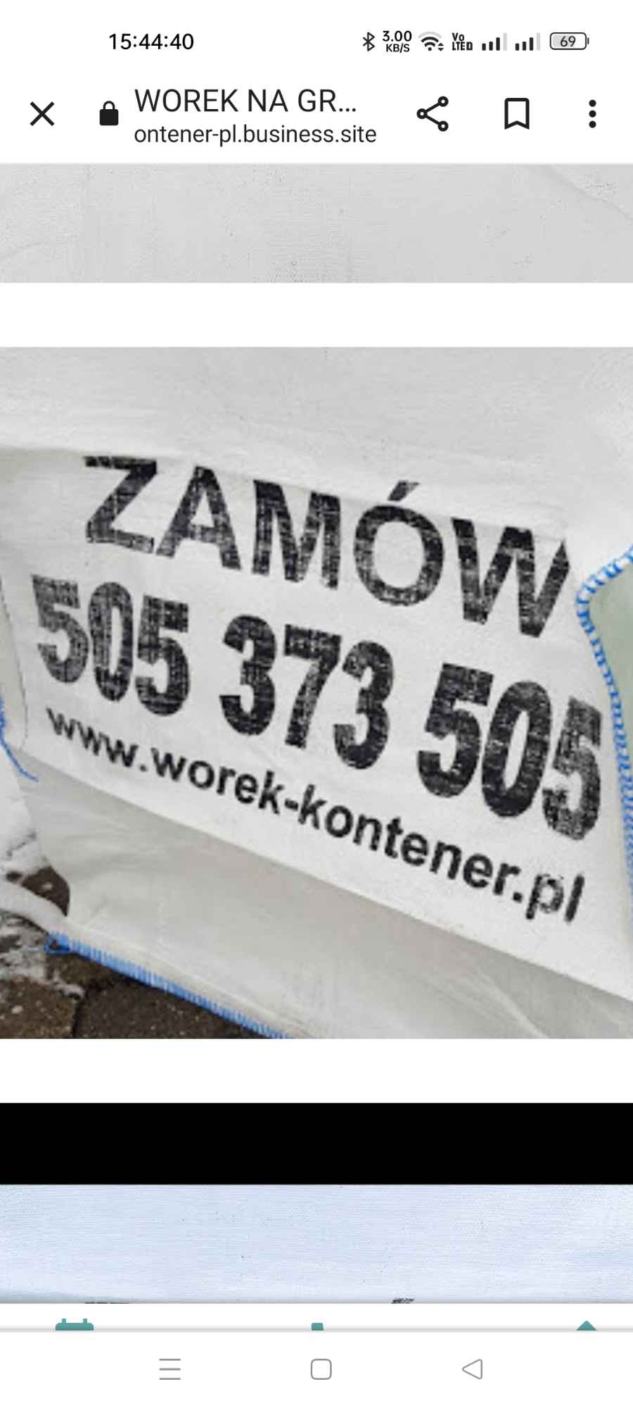 Worek na gruz wywóz gruzu Ruda śląska truck strefa Zabrze - zdjęcie 1