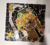 Mozaika szklana Kobieta obraz Mokotów - zdjęcie 2
