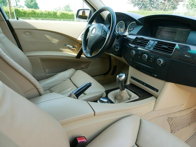 525 i 192KM -Skóra -U wł od 5 lat -Bardzo zadbany +Koła zima -Zobacz Goczałkowice-Zdrój - zdjęcie 6