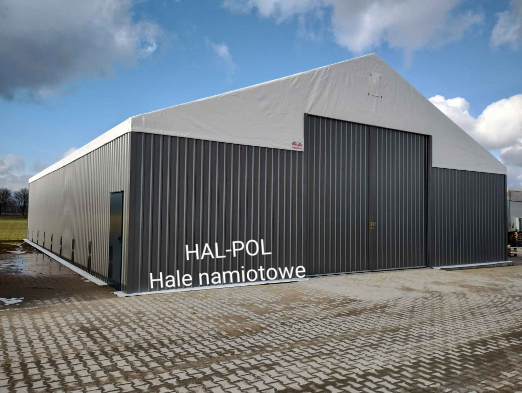Hala namiotowa całoroczna magazyn wiata garaż rolnicza Konin - zdjęcie 1