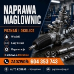 Naprawa przekładni kierowniczych w Wysogotowie z gwarancją