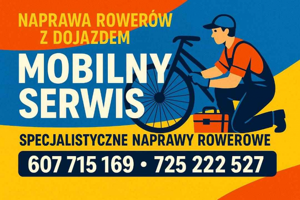 Naprawa rowerów z dojazdem Konstancin Warszawa Józefosław i okolice Konstancin-Jeziorna - zdjęcie 1