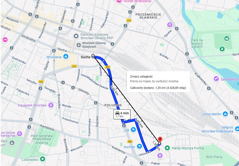 Miejsce Postojowe (17m2) okolice Dworca Głównego (Wrocław) Krzyki - zdjęcie 10