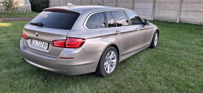 bmw 520D wymieniony rozrząd skóra duza navi Psie Pole - zdjęcie 4