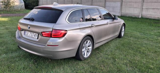 bmw 520D wymieniony rozrząd skóra duza navi Psie Pole - zdjęcie 4