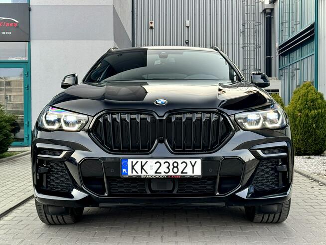 BMW X6 40d. All Black. Gwarancja 05.2027. Nowe opony. Po serwisie ASO. Węgrzce - zdjęcie 2