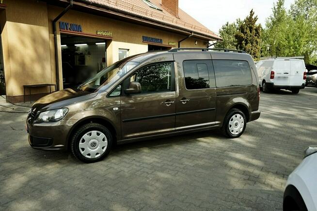 Volkswagen Caddy 1,6TDI Klima, 7 osób, NAVI, 2014r. Płock - zdjęcie 3