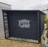 Domek ogrodowy - schowek 4x2 + wiata 0,5m drzwi Dach spad w tył GP232 Słupsk - zdjęcie 5