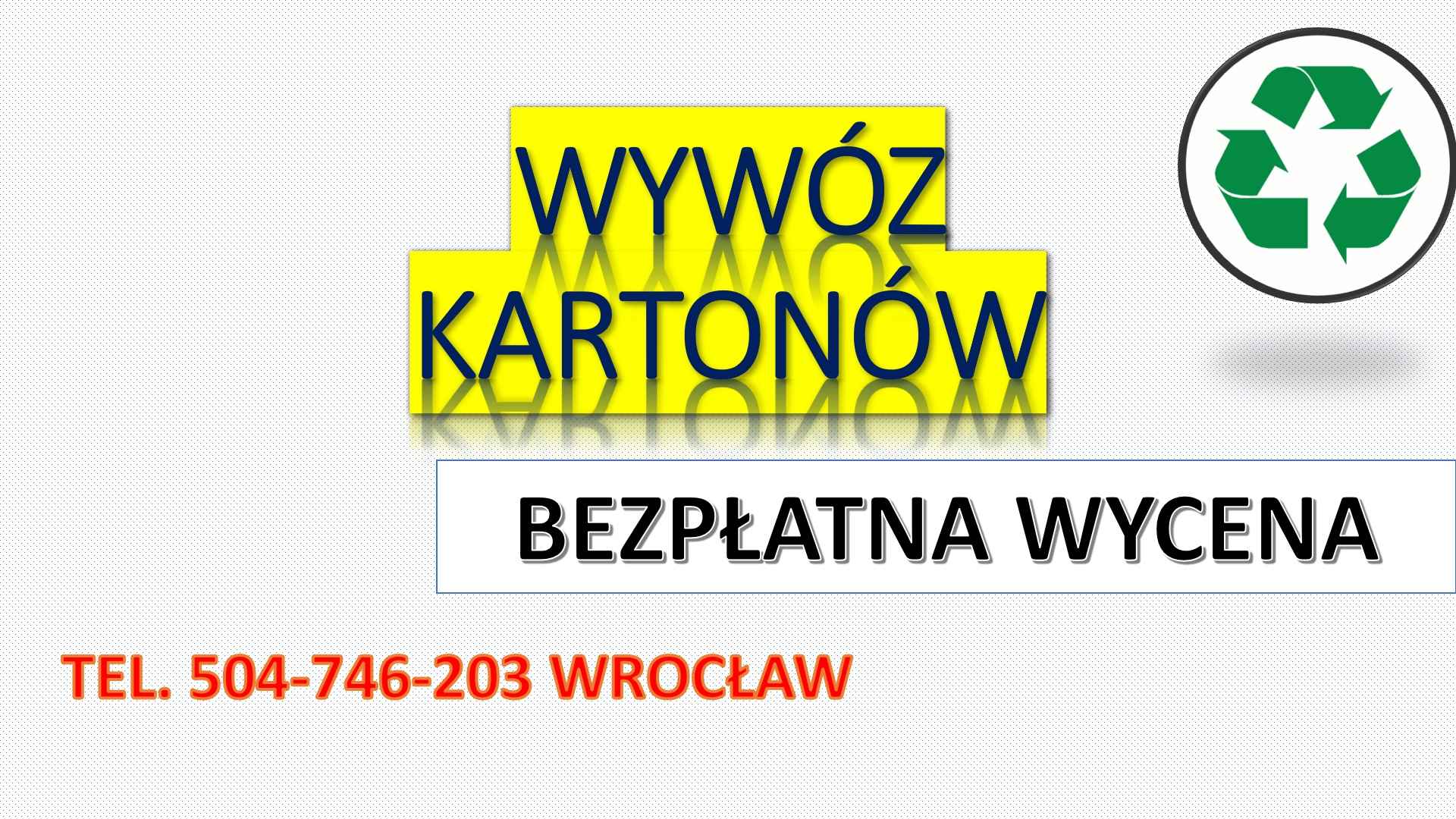 Odbiór, makulatury, kartonu, tel. 504-746-203, skup książek, Wrocław, Psie Pole - zdjęcie 4