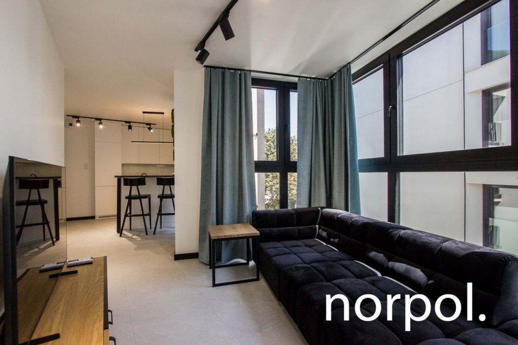 Nowoczesne mieszkanie z przestronnym balkonem / modern apartment Kraków - zdjęcie 6
