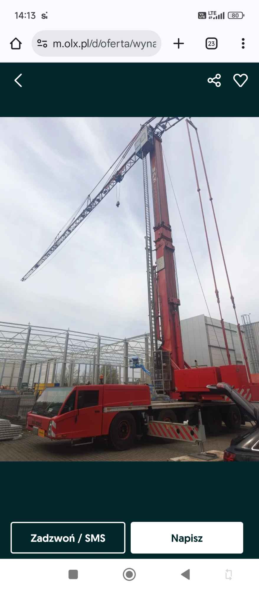 Usługi dźwigowe Sochaczew - zdjęcie 1