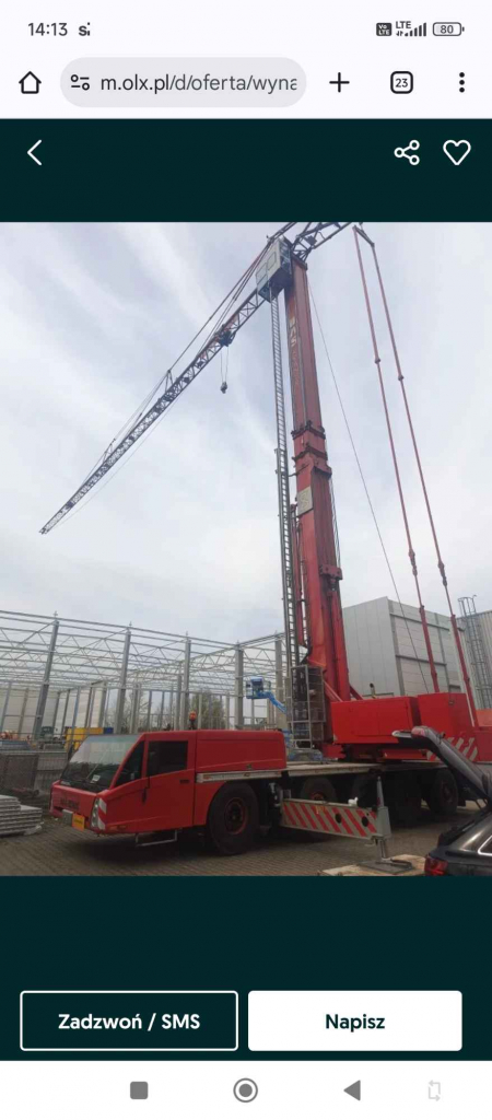 Usługi dźwigowe Sochaczew - zdjęcie 1