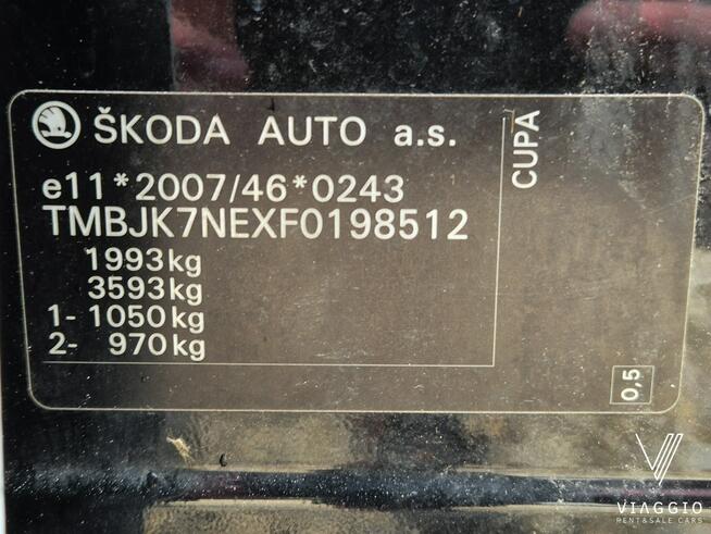 Octavia 2.0 TDI RS 185km HAK navi BI-XENON skóra SERWIS 2015 Tychy - zdjęcie 7