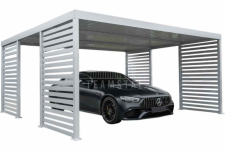 Carport PREMIUM - Wiata samochodowa 5x5 dodatkowa zabudowa TS1245