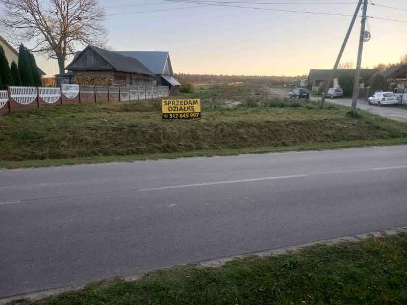 SPRZEDAM DZIAŁKĘ rolno-budowlaną Zamość - zdjęcie 1