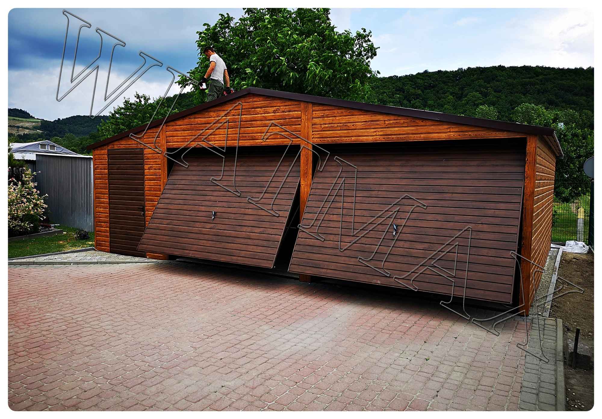 Garaże blaszane, wiaty, hale, konstrukcja stalowa. Wrocławki - zdjęcie 1
