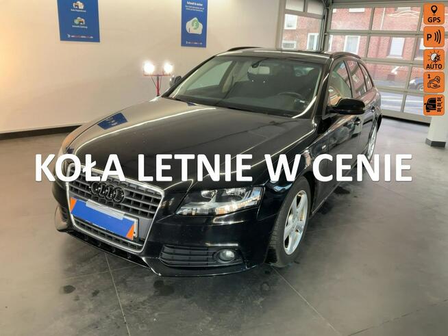 Audi A4 2,0 TDI, nawigacja, drugie koła, niski przebieg, hak, import Wejherowo - zdjęcie 1