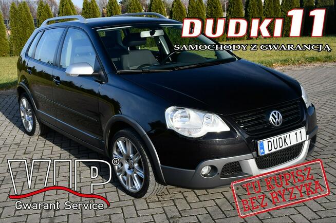 1,9tdi Cross-Polo. Kimatyzacja,Hak,Alu,Serwis,El.szyby x4.Centralka,OK Kutno - zdjęcie 1