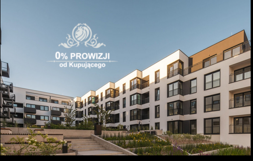 Piękne mieszkanie z balkonem w zielonej i spokojnej okolicy Wrocław - zdjęcie 2