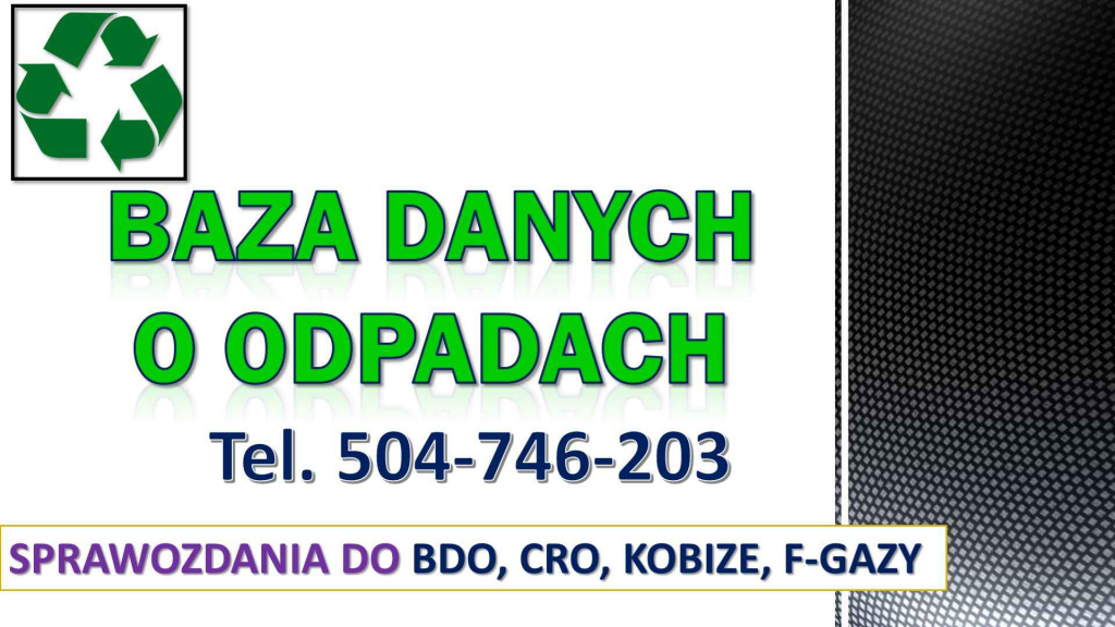 Raport z odpadów do BDO, cena, t,504-746-203. Sprawozdanie, zgłoszenie Psie Pole - zdjęcie 6