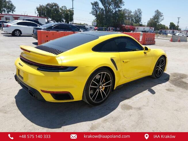PORSCHE 911 TURBO S 2022 / 3.8L / 659 KM / V6 / 4X4 / Kraków - zdjęcie 3